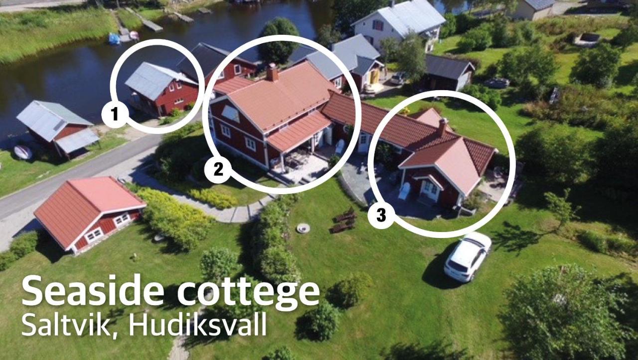 Seaside Cottage House Nr 1, Saltvik Hudiksvall Exteriér fotografie